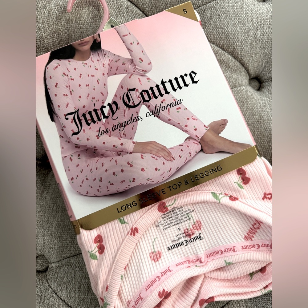 Juicy couture long sleeve top and legging